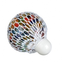 Мялка с шариками, резина, 7х7х7см, 6 цветов от интернет-магазина Континент игрушек