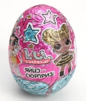 Яйцо кондитерское с игрушкой и лифлетом в капсуле, TM L.O.L. Surprise!, в шоу-боксе, 6*24 20   46888 от интернет-магазина Континент игрушек
