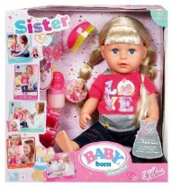 Кукла Baby born Сестричка, 43 см от интернет-магазина Континент игрушек