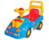 Машина-каталка с телефоном синяя от интернет-магазина Континент игрушек