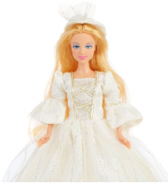 Кукла Defa в белом бальном платье, кор. от интернет-магазина Континент игрушек