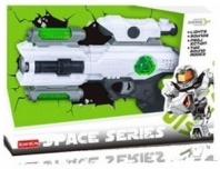 Бластер "SPACE SERIES", со световыми и звуковыми эффектами, 32х6,3х22 см от интернет-магазина Континент игрушек