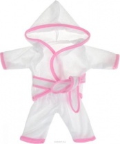 Одежда для кукол банный халат от интернет-магазина Континент игрушек