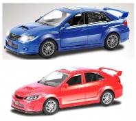 Машина металлическая RMZ City 1:64 Subaru WRX STI без механизмов, 2 цвета в ассортименте (синий/крас от интернет-магазина Континент игрушек