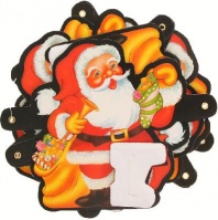 Гирлянда Дед Мороз от интернет-магазина Континент игрушек