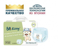 Подгузники трусики BB Kitty размер M (6-11кг) BKP-M48