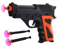 Набор игровой (пистолет, 3 патронами с присоской, кобура, мишень/значок), 25,5х14,5х4см от интернет-магазина Континент игрушек