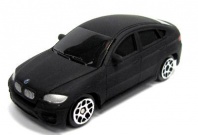Машина металлическая RMZ City 1:64 BMW X6, без механизмов, черный матовый цвет от интернет-магазина Континент игрушек