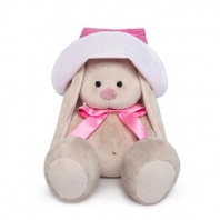 Зайка Ми в розовой панамке и с бантиком (малая) от интернет-магазина Континент игрушек