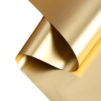 Пленка для цветов "Металл", золото, 58 см х 10 м 4903944 от интернет-магазина Континент игрушек