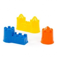 Набор формочек замок башня замок стена с 2 башнями3 от интернет-магазина Континент игрушек