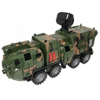 Военный тягач Щит с кунгом (камуфляж) от интернет-магазина Континент игрушек
