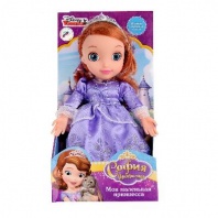 Кукла "Принцесса София" мягкое тело, музыкальная 30см  от интернет-магазина Континент игрушек