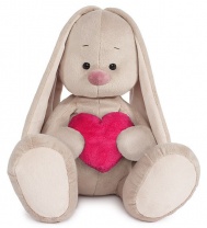 Зайка Ми Большой с сердцем (В1) 34 см от интернет-магазина Континент игрушек