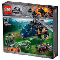 Конструктор LEGO Jurassic World Погоня за Блю на вертолёте от интернет-магазина Континент игрушек