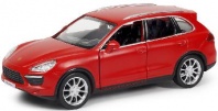 Машина металлическая RMZ City 1:32 Porsche Cayenne Turbo, инерционная, красный матовый цвет от интернет-магазина Континент игрушек