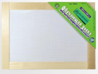 Доска двухсторонняя, обучающая, магнитно-маркерно-меловая, 36,5см х 26,5см, ПВХ пакет, неокрашенная от интернет-магазина Континент игрушек