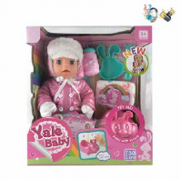 Кукла функциональная, 30см (пьет, писает), с аксессуарами (звук) от интернет-магазина Континент игрушек