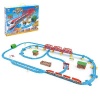 Железная дорога «Экспресс», работает от батареек, длина пути 7,57 м, световые и звуковые эффекты от интернет-магазина Континент игрушек