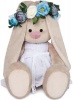 Зайка Ми Большой в белом платье и веночке от интернет-магазина Континент игрушек