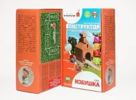 Конструктор Избушка кирпич, 37 деталей от интернет-магазина Континент игрушек