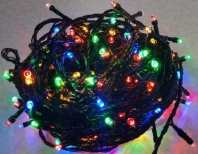 Эл гирлянда 320 ламп цветая 20 м черный шнур от интернет-магазина Континент игрушек