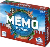 Игра Мемо "Москва" (50 карточек) от интернет-магазина Континент игрушек