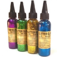 Клей для слайма Glitter Glue с блестками 50 мл Hangtao от интернет-магазина Континент игрушек