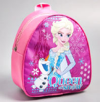 Рюкзак детский кожзам «Queen of snow», Холодное сердце, 21 х 25 см от интернет-магазина Континент игрушек