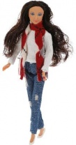 Кукла Defa Lucy Модница, в белой кофте от интернет-магазина Континент игрушек