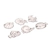 Витражи-мини 6шт, Набор 17: Морские рыбки от интернет-магазина Континент игрушек