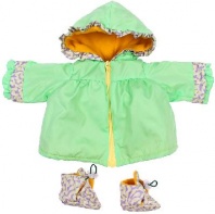 Одежда для кукол Плащ теплый с пинетками от интернет-магазина Континент игрушек