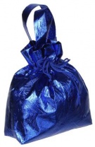 Мешок-сумка подарочная, полиэстер, 36х26х14 см, 6 цветов от интернет-магазина Континент игрушек