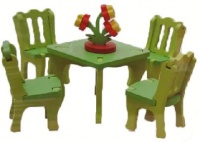 Игрушка Стол со стульями от интернет-магазина Континент игрушек
