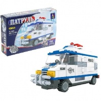 Конструктор Патруль "Полицейский автобус", 194 детали 460619 от интернет-магазина Континент игрушек