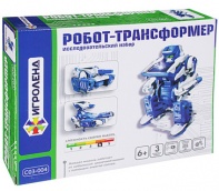 ИГРОЛЕНД Конструктор робототехника 3в1, пластик, 20х26х5см от интернет-магазина Континент игрушек