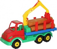 Автомобиль Муромец лесовоз (44х17х26,5см) в/сет 44099 (Полесье) 44099 от интернет-магазина Континент игрушек