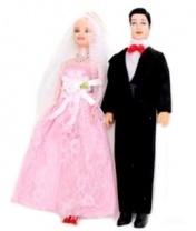 Набор кукол Свадьба от интернет-магазина Континент игрушек