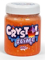 Слайм «Crystal slime», апельсиновый, 250г от интернет-магазина Континент игрушек