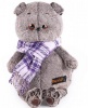 Кот Басик в фиолетовом шарфе 25 см мягкая игрушка от интернет-магазина Континент игрушек