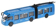 Троллейбус "Технопарк" с резинкой 19 см, свет, звук от интернет-магазина Континент игрушек