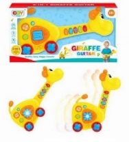 Игрушка для малышей. Жираф/музыкальный центр, 2в1, со световыми и звуковыми эффектами, 43х8,5х21,5 с