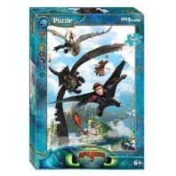Пазл 260 "Как приручить дракона - 3" (DreamWorks) от интернет-магазина Континент игрушек