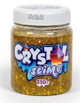Слайм «Crystal slime», золотой, 250г от интернет-магазина Континент игрушек