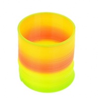 Пружинка-радуга пластик "Мультиколор" 6х6см от интернет-магазина Континент игрушек