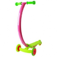 Самокат стальной, колеса PVC d=120/80 мм, ABEC 7, цвет зеленый от интернет-магазина Континент игрушек