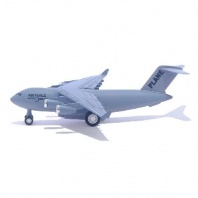 Самолет металлический "Воздушные силы", инерционный, 1:500   2920483 от интернет-магазина Континент игрушек