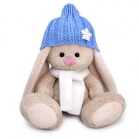 Зайка Ми в голубой шапочке малыш 15 см от интернет-магазина Континент игрушек