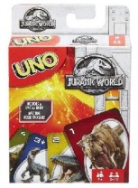 Настольная игра Uno Уно Парк Юрского периода от интернет-магазина Континент игрушек