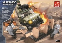 Конструктор серии Армия, Внедорожник, 225 деталей от интернет-магазина Континент игрушек